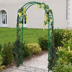 Arche jardin double metal 220